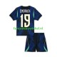 Brazilië Wedstrijdshirt met Korting Endrick 19 Uit Kind WK 2026 Korte Mouw