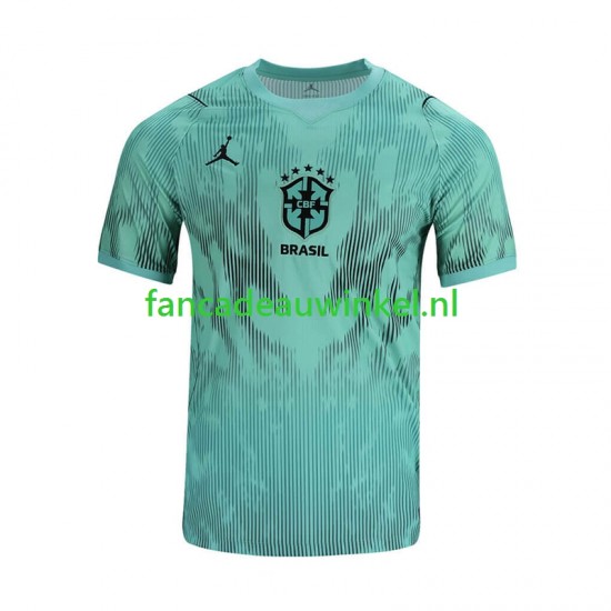 Brazilië Wedstrijdshirt met Korting Keepersshirt 3rd Heren WK 2026 Korte Mouw