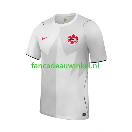 Canada Wedstrijdshirt met Korting Uit Heren WK 2026 Korte Mouw