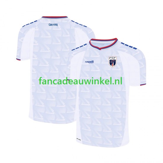 Wedstrijdshirt met Korting Cape Verde Uit Heren WK 2026 Korte Mouw