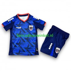 Wedstrijdshirt met Korting Cape Verde Thuis Kind WK 2026 Korte Mouw