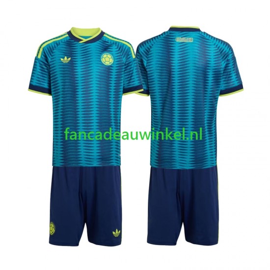 Colombia Wedstrijdshirt met Korting Uit Kind WK 2026 Korte Mouw