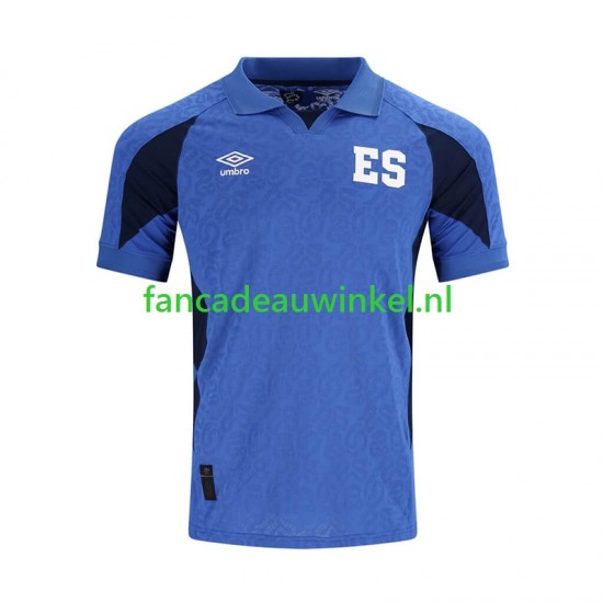 EL Salvador Wedstrijdshirt met Korting Thuis Heren 2026 Korte Mouw