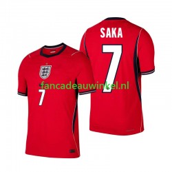 Engeland Wedstrijdshirt met Korting Bukayo Saka 7 Uit Heren WK 2026 Korte Mouw