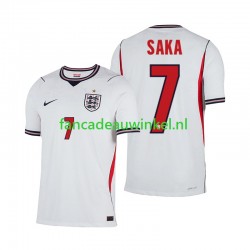 Engeland Wedstrijdshirt met Korting Bukayo Saka 7 Thuis Heren WK 2026 Korte Mouw