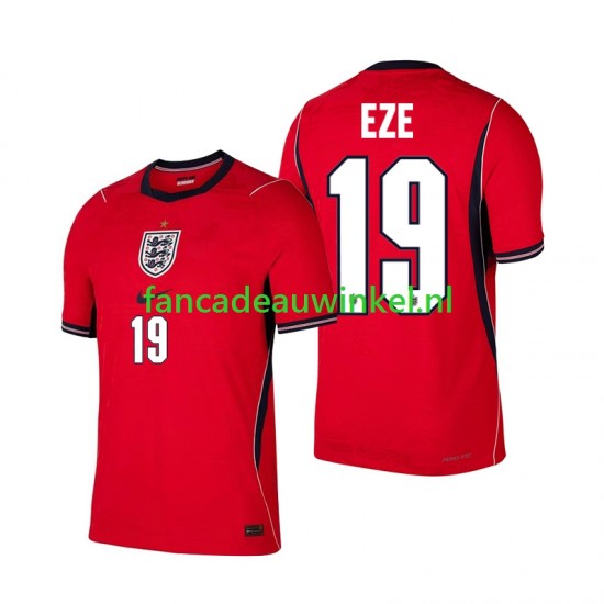 Engeland Wedstrijdshirt met Korting Eberechi Eze 19 Uit Heren WK 2026 Korte Mouw