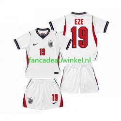 Engeland Wedstrijdshirt met Korting Eberechi Eze 19 Thuis Kind WK 2026 Korte Mouw