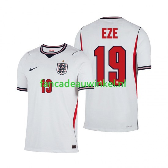 Engeland Wedstrijdshirt met Korting Eberechi Eze 19 Thuis Heren WK 2026 Korte Mouw