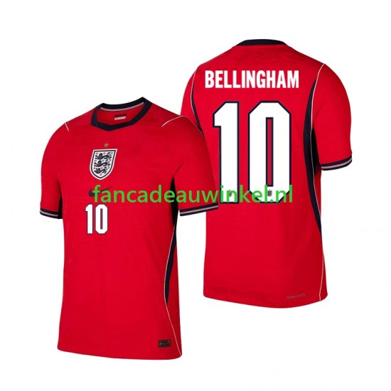 Engeland Wedstrijdshirt met Korting Jude Bellingham 10 Uit Heren WK 2026 Korte Mouw