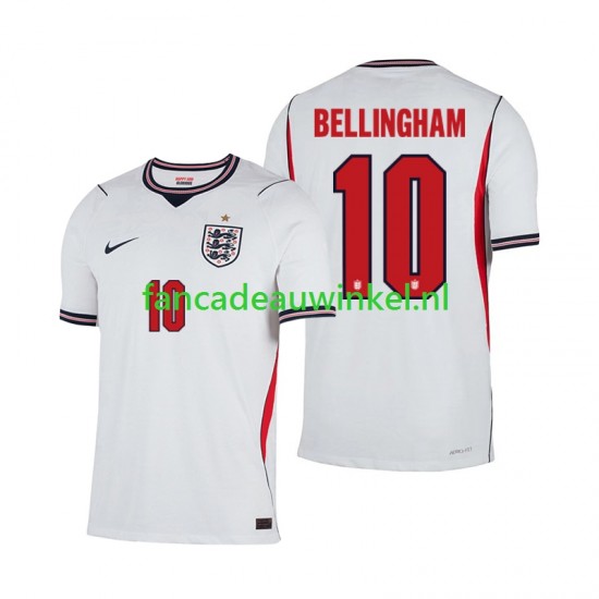 Engeland Wedstrijdshirt met Korting Jude Bellingham 10 Thuis Heren WK 2026 Korte Mouw