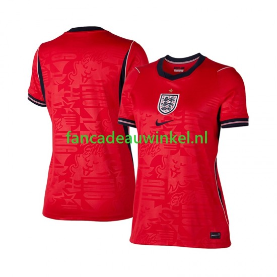 Engeland Wedstrijdshirt met Korting Uit Dames WK 2026 Korte Mouw