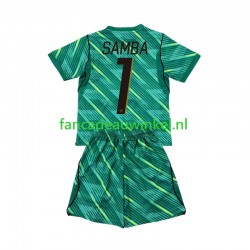 Frankrijk Wedstrijdshirt met Korting Brice Samba 1 Keepersshirt 3rd Kind WK 2026 Korte Mouw