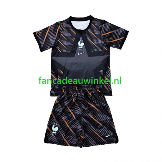 Frankrijk Wedstrijdshirt met Korting Keepersshirt Thuis Kind WK 2026 Korte Mouw