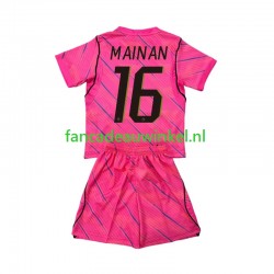Frankrijk Wedstrijdshirt met Korting Mike Maignan 16 Keepersshirt Uit Kind WK 2026 Korte Mouw