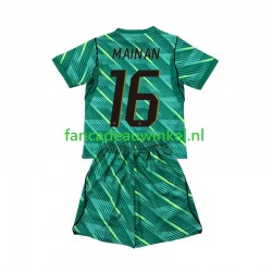 Frankrijk Wedstrijdshirt met Korting Mike Maignan 16 Keepersshirt 3rd Kind WK 2026 Korte Mouw