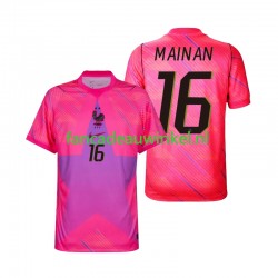 Frankrijk Wedstrijdshirt met Korting Mike Maignan 16 Keepersshirt Uit Heren WK 2026 Korte Mouw