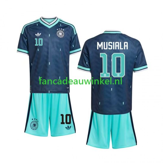 Duitsland Wedstrijdshirt met Korting Jamal Musiala 10 Uit Kind WK 2026 Korte Mouw