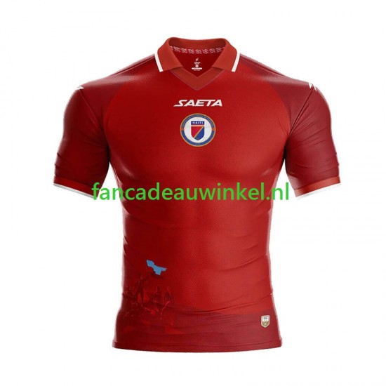 Wedstrijdshirt met Korting Haiti 3rd Heren WK 2026 Korte Mouw