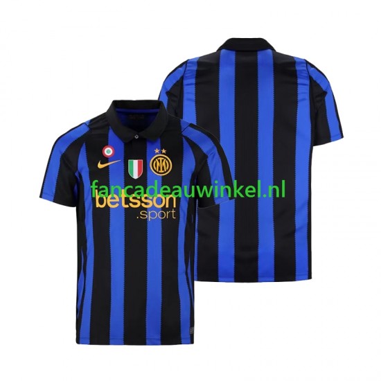 Inter Milan Wedstrijdshirt met Korting Thuis Heren 2026-27 Korte Mouw