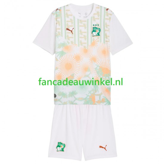 Ivoorkust Wedstrijdshirt met Korting Uit Kind WK 2026 Korte Mouw
