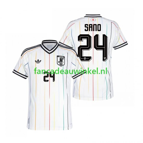 Japan Wedstrijdshirt met Korting Kaishu Sano 24 Uit Heren WK 2026 Korte Mouw