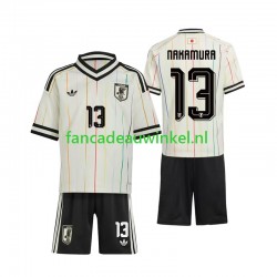 Japan Wedstrijdshirt met Korting Keito Nakamura 13 Uit Kind WK 2026 Korte Mouw