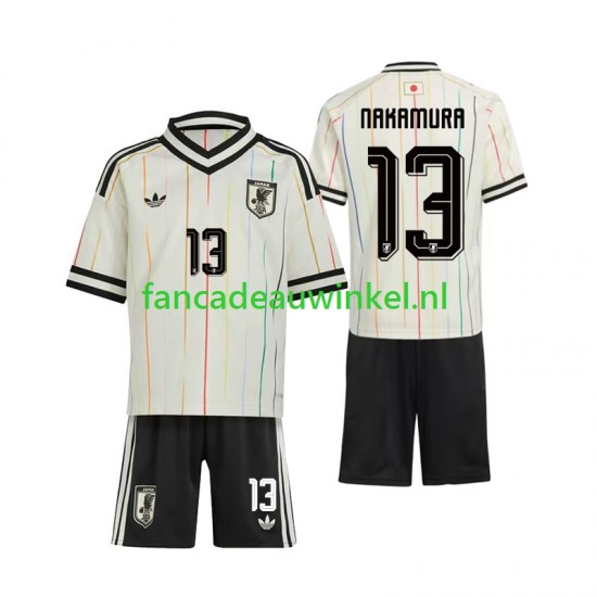 Japan Wedstrijdshirt met Korting Keito Nakamura 13 Uit Kind WK 2026 Korte Mouw