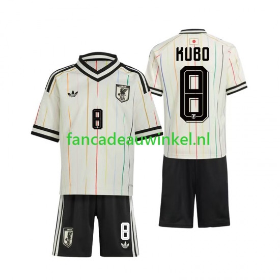 Japan Wedstrijdshirt met Korting Kubo 8 Uit Kind WK 2026 Korte Mouw