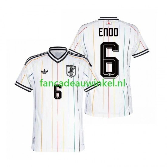 Japan Wedstrijdshirt met Korting Wataru Endo 6 Uit Heren WK 2026 Korte Mouw