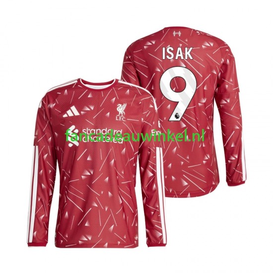 Liverpool Wedstrijdshirt met Korting Alexander Isak 9 Thuis Heren 2026-27 Lange Mouw