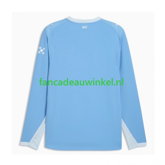 Manchester City Wedstrijdshirt met Korting Thuis Kind 2026-27 Korte Mouw