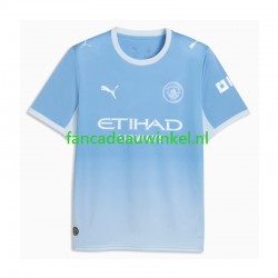 Manchester City Wedstrijdshirt met Korting Thuis Heren 2026-27 Korte Mouw