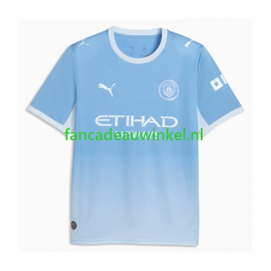Manchester City Wedstrijdshirt met Korting Thuis Heren 2026-27 Korte Mouw