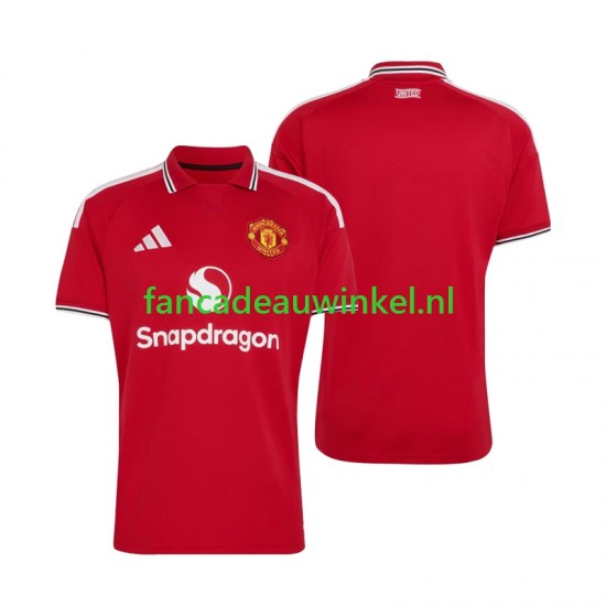 Manchester United Wedstrijdshirt met Korting Thuis Heren 2026-27 Korte Mouw