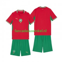 Marokko Wedstrijdshirt met Korting Thuis Kind 2026 Korte Mouw
