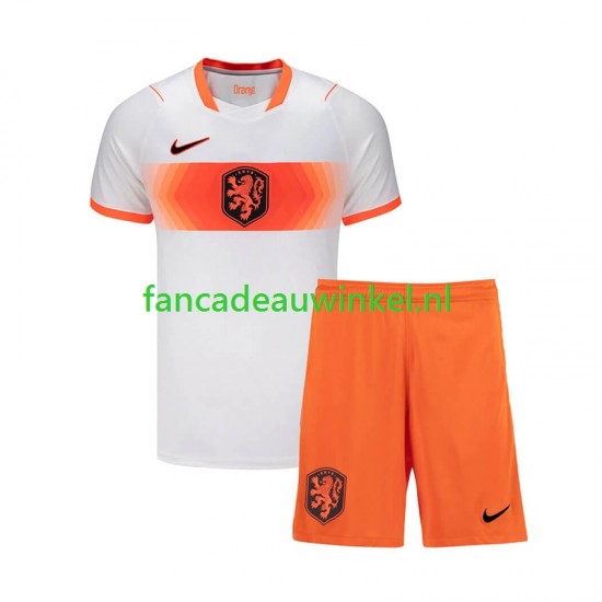 Nederland Wedstrijdshirt met Korting Uit Kind WK 2026 Korte Mouw