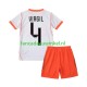 Nederland Wedstrijdshirt met Korting Virgil van Dijk 4 Uit Kind WK 2026 Korte Mouw