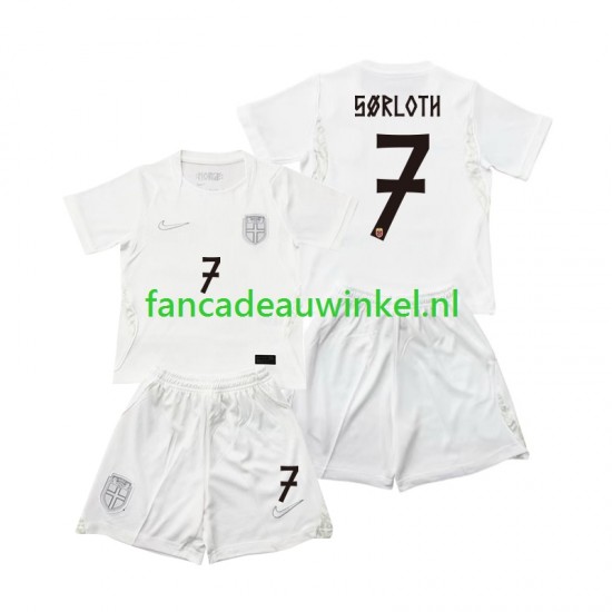 Noorwegen Wedstrijdshirt met Korting Alexander Sorloth 7 3rd Kind WK 2026 Korte Mouw