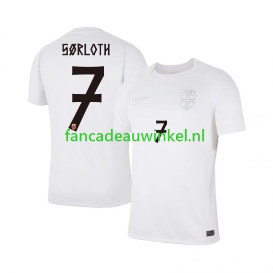 Noorwegen Wedstrijdshirt met Korting Alexander Sorloth 7 3rd Heren WK 2026 Korte Mouw
