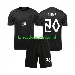 Noorwegen Wedstrijdshirt met Korting Antonio NUSA 20 Uit Kind WK 2026 Korte Mouw