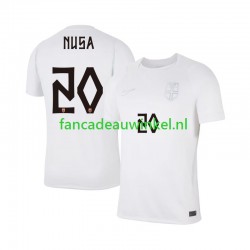 Noorwegen Wedstrijdshirt met Korting Antonio NUSA 20 3rd Heren WK 2026 Korte Mouw