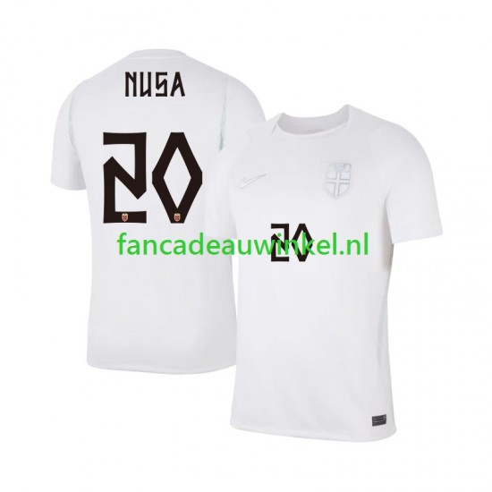 Noorwegen Wedstrijdshirt met Korting Antonio NUSA 20 3rd Heren WK 2026 Korte Mouw