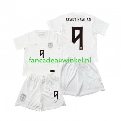 Noorwegen Wedstrijdshirt met Korting Braut Haaland 9 3rd Kind WK 2026 Korte Mouw