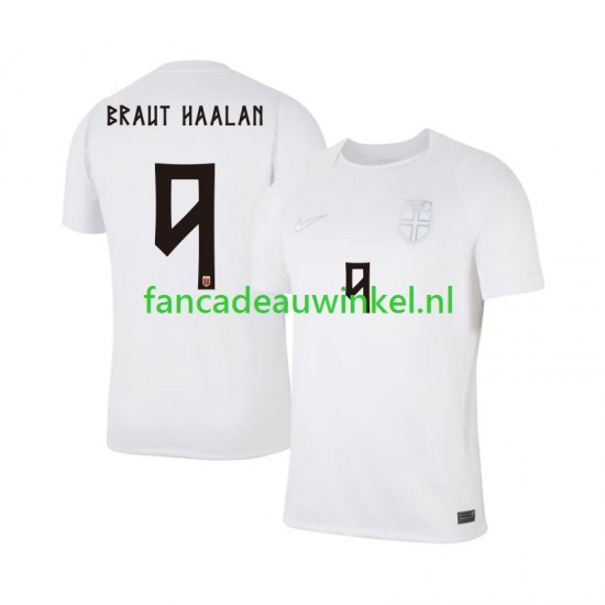 Noorwegen Wedstrijdshirt met Korting Braut Haaland 9 3rd Heren WK 2026 Korte Mouw