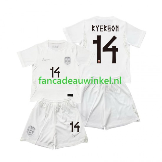 Noorwegen Wedstrijdshirt met Korting Julian Ryerson 14 3rd Kind WK 2026 Korte Mouw