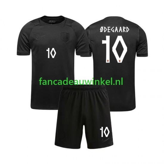 Noorwegen Wedstrijdshirt met Korting Martin Odegaard 10 Uit Kind WK 2026 Korte Mouw