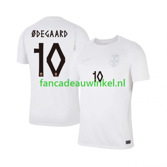 Noorwegen Wedstrijdshirt met Korting Martin Odegaard 10 3rd Heren WK 2026 Korte Mouw