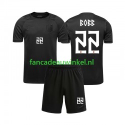 Noorwegen Wedstrijdshirt met Korting Oscar Bobb 22 Uit Kind WK 2026 Korte Mouw