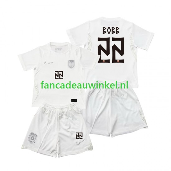Noorwegen Wedstrijdshirt met Korting Oscar Bobb 22 3rd Kind WK 2026 Korte Mouw