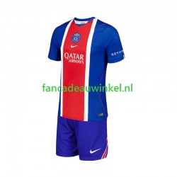 Paris Saint-Germain Wedstrijdshirt met Korting Thuis Kind 2026-27 Korte Mouw